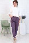 Брюки женские "Эффект" (серо-сиреневый)