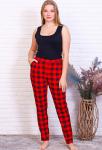 Брюки женские "Стэп" (красный)