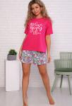 Пижама "Амалия", шорты (фуксия)