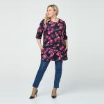 Жакет, текстиль, черный, малиновый