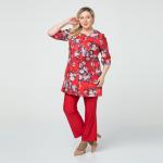 Жакет, текстиль, красный