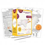 Набор для вязания "Miadolla" AMG-0112 Пушистый гусь .