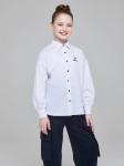 1196  Блузка для девочки длинный рукав