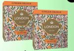 LONDON Tea Club Черный "Имбирь-Апельсин", 100 пак.