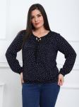 Аллеса - блуза горох