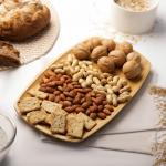 Блюдо для подачи Доляна Striata, овальное, 33?20 см, бамбук