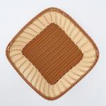 Корзинка для подачи Доляна «Молочный шоколад», 26,5?26,5 см, цвет молочный