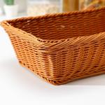 Корзина для продуктов Доляна, 40?25?10 см, цвет коричневый