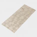 Дорожка на стол Доляна «Астры», 90?35 см, цвет золото