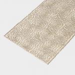 Дорожка на стол Доляна «Астры», 90?35 см, цвет золото