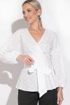 Блузка Летиция (шитье/белый)