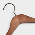 Плечики - вешалки LaDо?m Retro, 44,5?1,1?25 см, 2 шт, деревянные