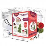 Набор для вязания "Miadolla" AMG-0124 Новогодние игрушки .