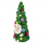 "Miadolla" WT-0209 "Мышка в елке" набор для валяния (со светодиодами) .