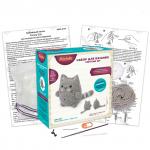 Набор для вязания "Miadolla" AMG-0101 Забавный котик .