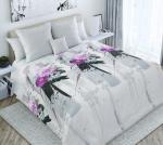 Майко комп. 4 фиол Простыня на резинке 200*200*25 САТИН арт Р115Н1