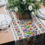 Дорожка столовая "Маруся" 45*150 см. хлопок 100%
