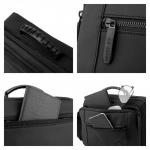 H1252-4 черн Сумка мужская (26х20х11)