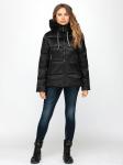 VS190128 черн Пуховик женский (40-48)
