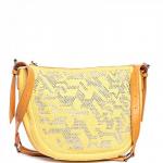 7583Y желт Сумка женская (31х25х8)