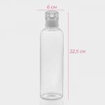 Бутылка для воды Доляна, 500 мл, 6?6?22,5 см, полистирол, цвет прозрачный