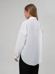 1318 бел Рубашка для девочек (128-152)
