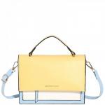 8564-4 желт Сумка женская (21х15х7)