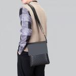 B8860-1 черн Сумка мужская (24x20x6)