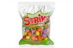 «Strike», карамель на палочке с двойными вкусами, 565 г