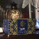 Гирлянда «Бахрома» 3 ? 0.6 м, IP44, УМС, тёмная нить, 160 LED, свечение жёлтое, мерцание белым, 220 В