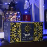 Гирлянда «Бахрома» 3 ? 0.6 м, IP44, УМС, тёмная нить, 160 LED, свечение синее, мерцание белым, 220 В