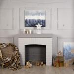 Гирлянда «Бахрома-арка» 2.5 ? 1.2 м с насадками «Звёзды», IP20, прозрачная нить, 136 LED, свечение белое, 8 режимов, 220 В