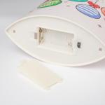 Светодиодная фигура «Ёлочные шары» 17 ? 20 ? 8 см, картон, батарейка ААх2 (не в комплекте), свечение тёплое белое