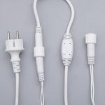 Гирлянда «Бахрома» 3 ? 0.6 м, IP44, УМС, белая нить, 160 LED, свечение жёлтое, мерцание белым, 220 В