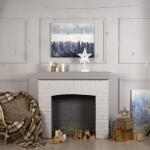 Гирлянда «Бахрома-арка» 2.5 ? 1.2 м с насадками «Звёзды», IP20, прозрачная нить, 136 LED, свечение мульти, 8 режимов, 220 В