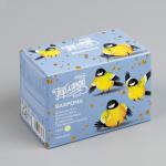 Гирлянда «Бахрома» 3 ? 0.5 м, IP20, прозрачная нить, 80 LED, свечение тёплое белое, 8 режимов, 220 В