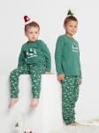 Костюм детский кулирка с брюками "БЭМБИ" ЗЕЛЕНЬ
