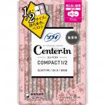 UNICHARM Гигиенические прокладки Center in Normal для дней со средними выделениями с крылышками аромат свежести 24,5см 8 шт