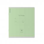.Тетрадь 18 л. школьная ученическая ErichKrause Классика зеленая, 18 листов, линейка (в плёнке по 10 шт.)