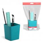 АКЦИЯ. Набор настольный пластиковый ErichKrause® Base, Grains, бирюзовый