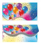 Конверт для денег. Шарики 00020 (комплект из 10шт.)