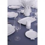 Блюдо «Сьюзен», 18?13,5 см, керамика, белое