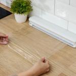 Диспенсер для пищевой плёнки Доляна, 37,3? 6,5?5,3 см, пластик, белый