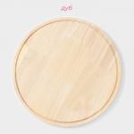 Доска разделочная Доляна «Дубрава», d=30 см, дуб