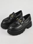 Лоферы женские/ Броги P-40P Black
