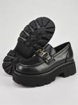 Лоферы женские/ Броги P-40P Black