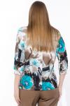 *Блузон Каскад (цветы)