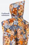 Халат-пончо детский вафельный Happy Fox Home