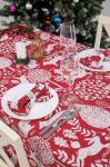 Скатерть из рогожки Happy Fox Home