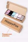 Набор однотонных носков 6 пар Happyfox